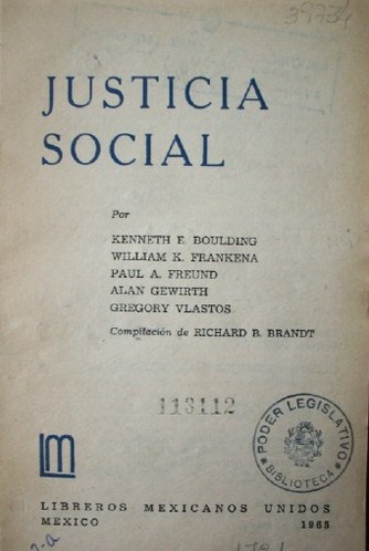 Justicia social