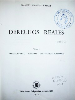 Derechos reales