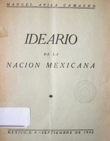 Ideario de la Nación Mexicana