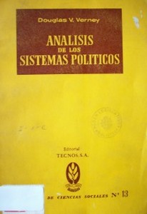 Análisis de los sistemas políticos