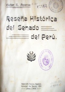 Reseña histórica del Senado del Perú