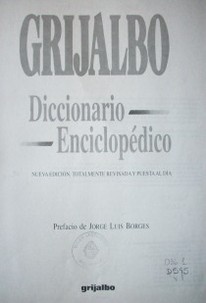 Diccionario enciclopédico