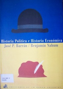 Historia política e historia económica : artículos