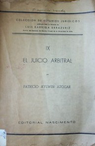 El juicio arbitral