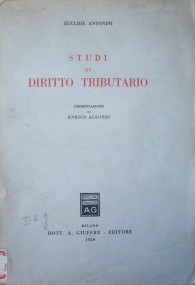 Studi di diritto tributario