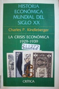 La crisis económica 1929-1939