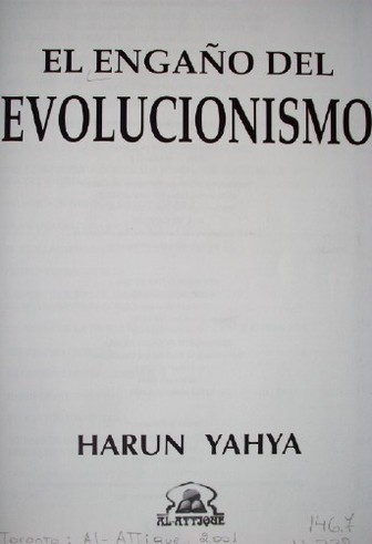 El engaño del evolucionismo