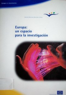 Europa : un espacio para la investigación