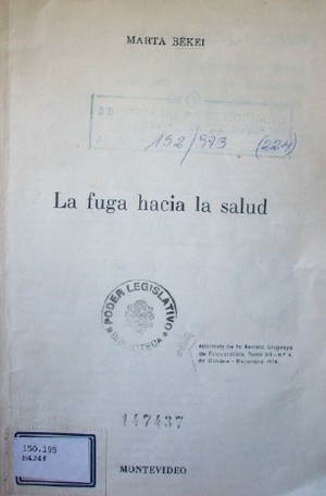 La fuga hacia la salud : consideraciones acerca de una forma de terminación del tratamiento analítico