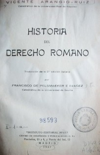 Historia del derecho romano