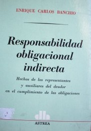 Responsabilidad obligacional indirecta