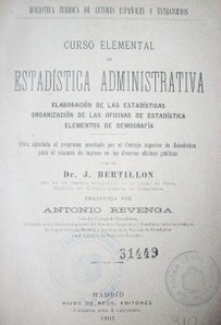 Curso elemental de estadística administrativa