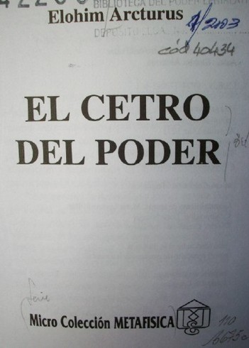 El cetro del poder