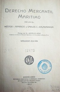 Derecho Mercantil Marítimo