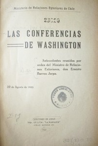 Las Conferencias de Washington