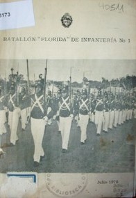 Batallón "Florida" de infantería No. 1