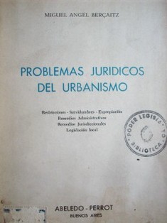 Problemas jurídicos del urbanismo
