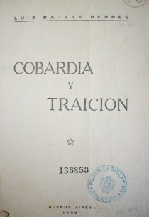 Cobardía y traición