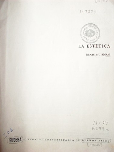 La estética