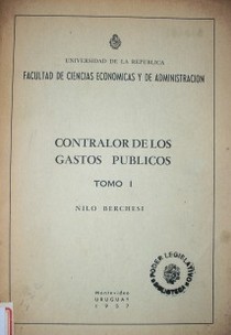 Contralor de los gastos públicos