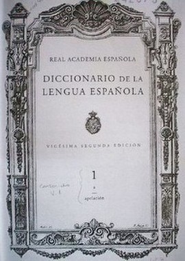 Diccionario de la lengua española