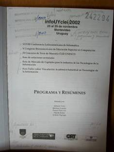 InfoUYclei 2002 : programas y resúmenes