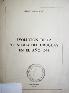 Evolución de la economía del Uruguay en el año 1978