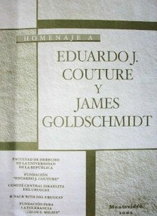 Homenaje a Eduardo J. Couture y James Goldschmidt