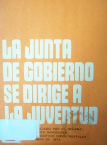 La Junta de Gobierno se dirige a la juventud