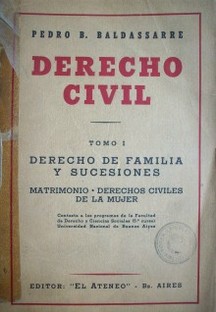 Derecho Civil