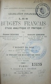 Les budgets français : étude analytique et pratique