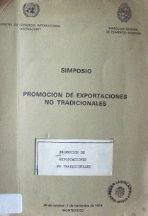 Promoción de exportaciones no tradicionales