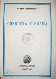 Conducta y norma