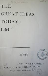 The great ideas today : 1964