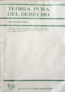 Teoría pura del derecho