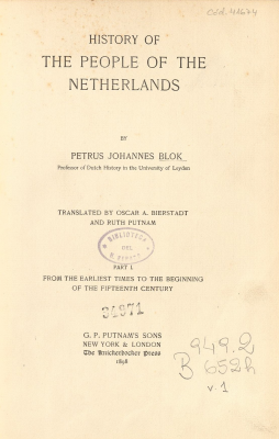 History of the people of the Netherlands