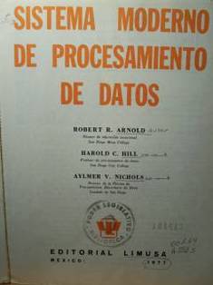 Sistema moderno de procesamiento de datos