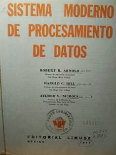 Sistema moderno de procesamiento de datos