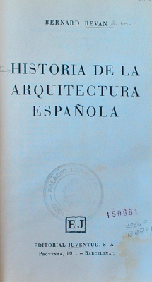 Historia de la arquitectura española
