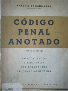 Código Penal Anotado : (parte general)