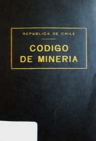 Código de Minería