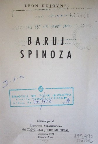 Baruj Spinoza