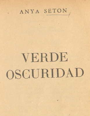 Verde oscuridad