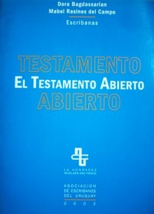 El testamento abierto