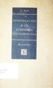 Introducción a la economía contemporánea