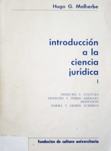 Introducción a la Ciencia Jurídica