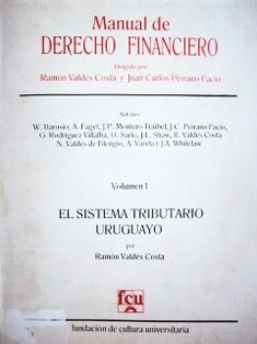 Manual de Derecho Financiero