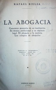 La abogacía