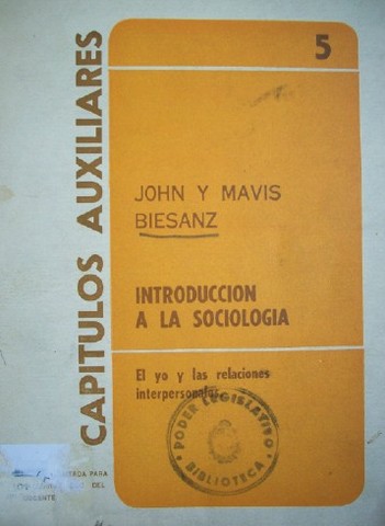 Introducción a la sociología