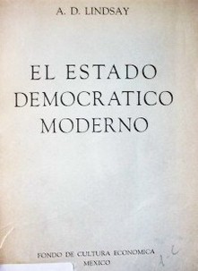 El estado democrático moderno